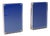 Blue and Clear Photo Frames, 1970s, Set of 2 For Sale