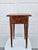 Brown Square Primitive Federal Style One Drawer Side Table For Sale - Image 8 of 17