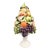 Vintage Italian-Attributed Ceramic Fruit Topiary on Pedestal – Tuscan / Hollywood Regency / Cottagecore For Sale