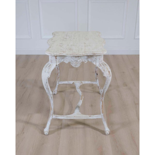 19th Century Swedish 19th Century Carved Table For Sale - Image 5 of 11