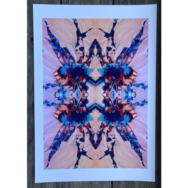 Original photographic abstract artwork by California artist Clifford Baker. Created from original coastal photography...