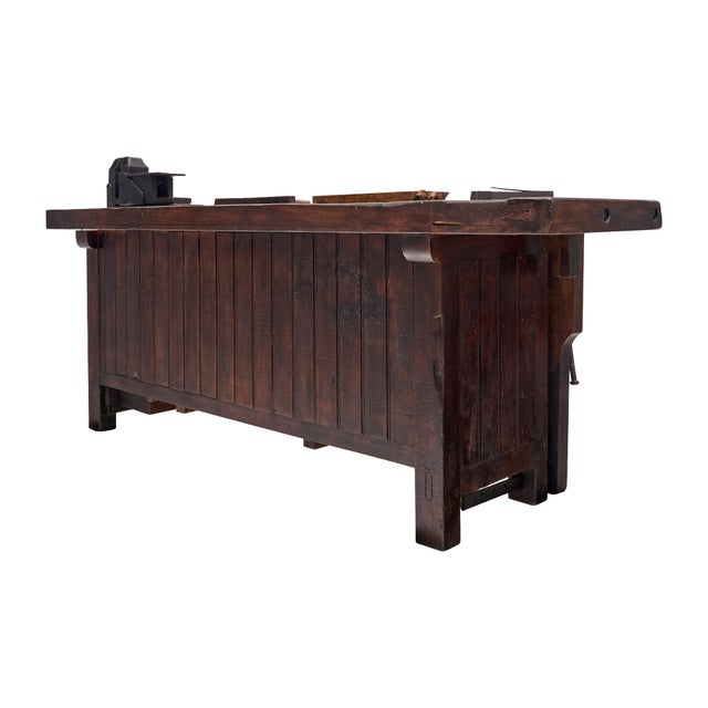 Workbench from the Alsace region of France. This exceptional workbench comes from a professional modeler’s or...