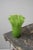 Vintage Lime Green Handblown Glass Undulating Vessel, Circa 1960s For Sale - Image 17 of 17