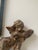 A wonderful gilt wood sculpture of putti, cherub or angel for wall hanging or display on shelves to admire. This was a...