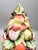Green Vintage Italian-Attributed Ceramic Fruit Topiary on Pedestal – Tuscan / Hollywood Regency / Cottagecore For Sale - Image 8 of 14