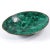 Mid-Century Modern Vintage Malachite and Brass Bowl, 1960s For Sale - Image 3 of 9