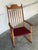 In Style of Eg Møbler Razorblade Oak Rocking Chair Danish Mid-Century Modern 1960s For Sale - Image 10 of 10