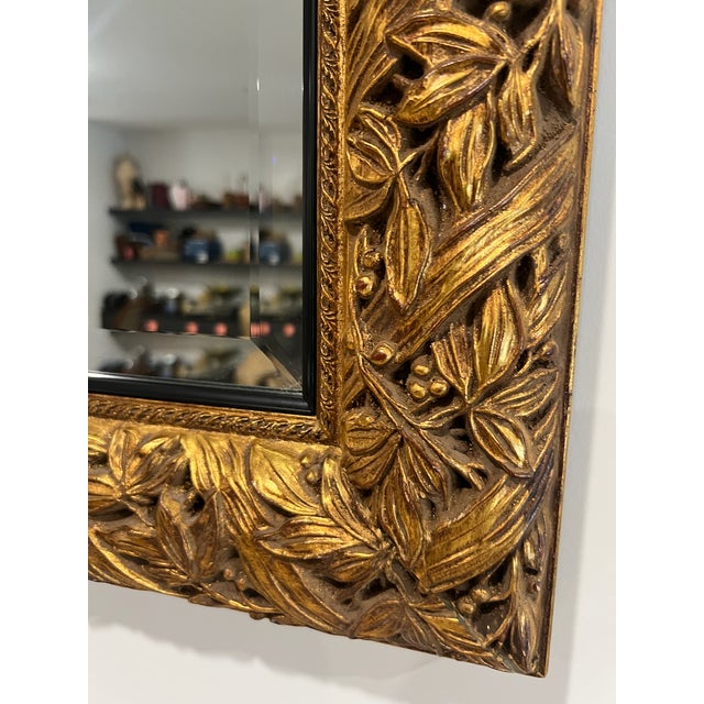 Pair of Custom Made Gold Mirrors — Can Be Sold as a Pair or Separately For Sale - Image 13 of 13