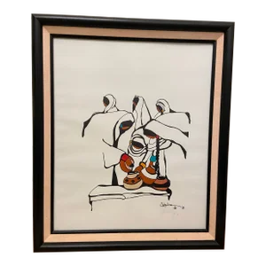 Lithograph Figurative Signed by Catalina