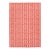 10 X 14 Contemporary Scandinavian Style Wool Rug in Pink With Geometric Pattern For Sale
