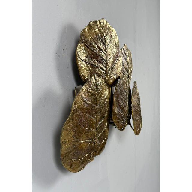 Vintage Sculptural Wall Light by Chrystine Charles for Maison Charles, 1970s For Sale - Image 14 of 18