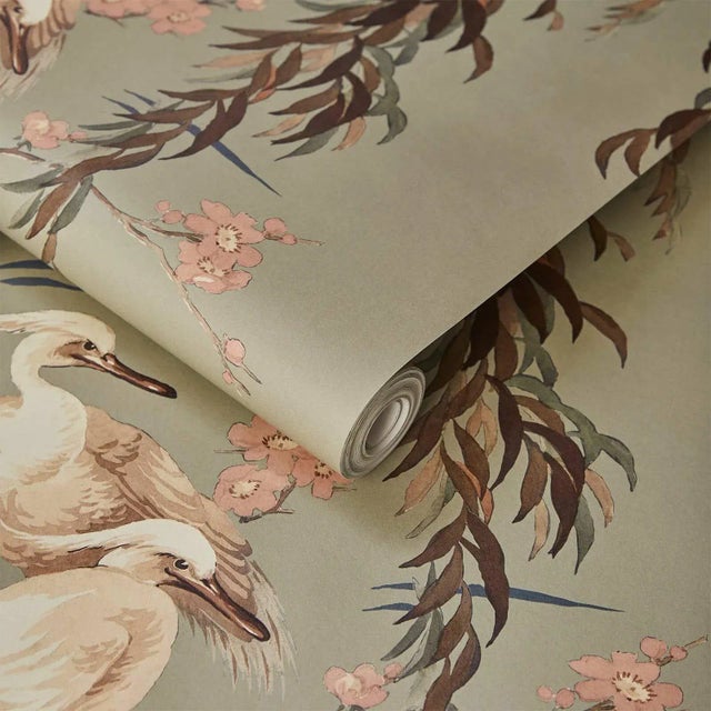English House of Hackney Zeus Wallpaper - Eau De Nil For Sale - Image 3 of 4