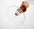 Gold Amber Murano Glass and Pulegoso Nautilus Flutes from Cenedese, 1950s, Set of 6 For Sale - Image 8 of 18