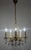 Brass and Lead Crystal Chandelier with Flowers from Ernst Palme, 1960s For Sale - Image 12 of 18