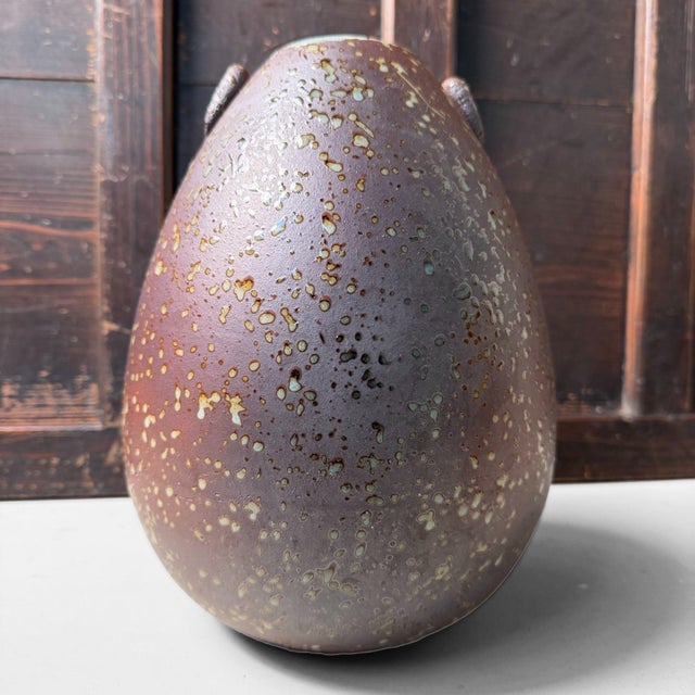 Ceramic Vintage Japanese Ikebana Vase, 1970s For Sale - Image 7 of 15