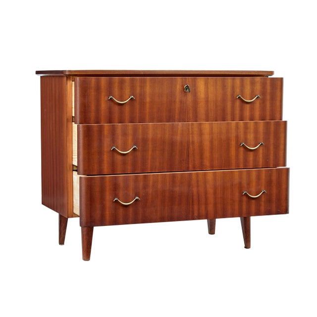 1960s Mid-20th Century Danish Teak Chest of Drawers, 1960s For Sale - Image 5 of 10