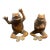 Original Bronze Sculpture Pair Frogs by Frederick Cooper For Sale