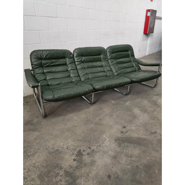 Mid-Century 3-Seater Sofa, Spain, 1970s For Sale - Image 6 of 8