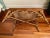 Antique American Victorian Wicker and Cane Courting Bench Chair Settee For Sale - Image 9 of 13