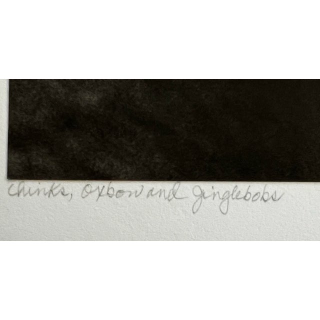 1991 Barbara Van Cleve Signed Gelatin Silver Print "Chinks, Oxbow, and Jinglebobs" For Sale - Image 4 of 6
