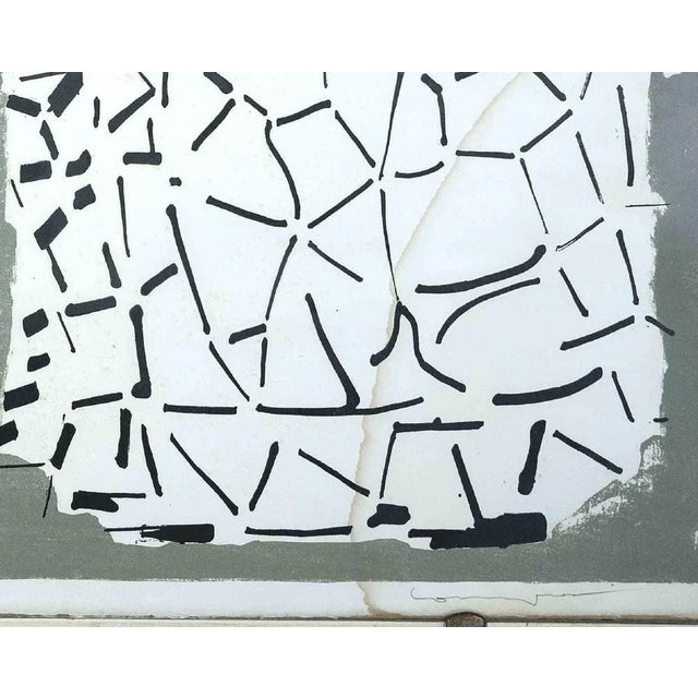 Pietro Consagra, Untitled, Original Lithograph, 1970s, Framed For Sale - Image 3 of 4