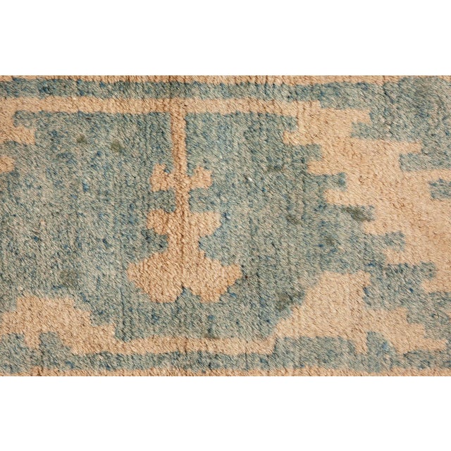 Doris Leslie Blau Vintage Chinese Art Deco Rug in Celadon and Ivory For Sale In New York - Image 6 of 9