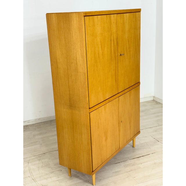 Mid-Century Pine Wardrobe, 1960s For Sale - Image 8 of 15