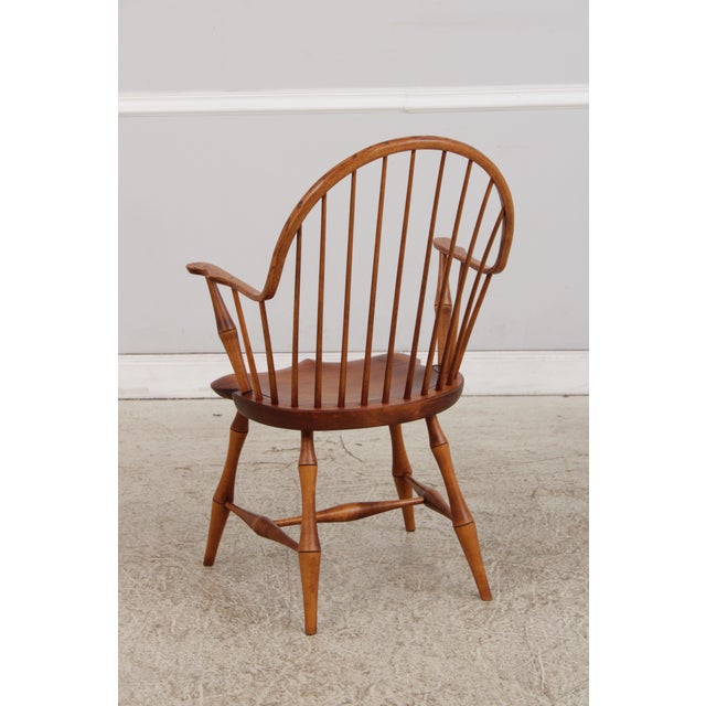 Dr Dimes Comb Back Windsor Armchair For Sale In Philadelphia - Image 6 of 17