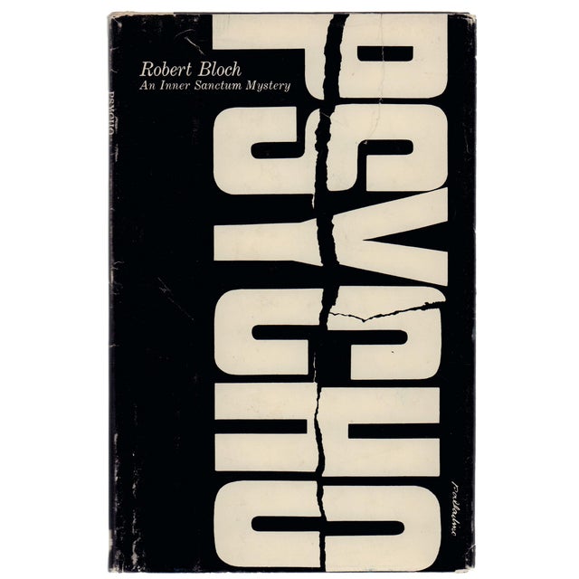 Psycho by Robert Bloch First Edition Hardcover Book Chairish