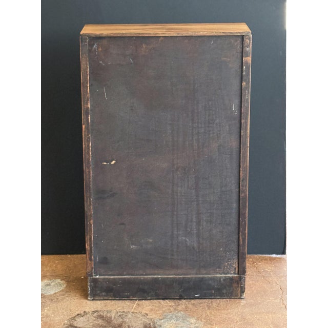 Art Deco Bookcase or Display Cabinet of Burr Walnut With Paneled Glass Door For Sale - Image 13 of 13