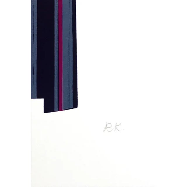 Artist: Ronald King Country: Brazil ? UK Title: The Franklin Medium: Screenprint? ? (in four colors) Marks: Pencil signed...