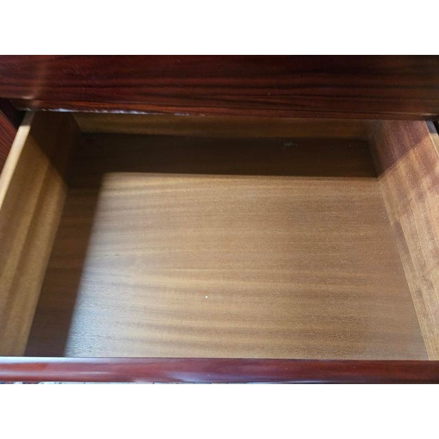 Brown Vintage Mobican Danish Modern Style Rosewood Gentleman's Chest For Sale - Image 8 of 10