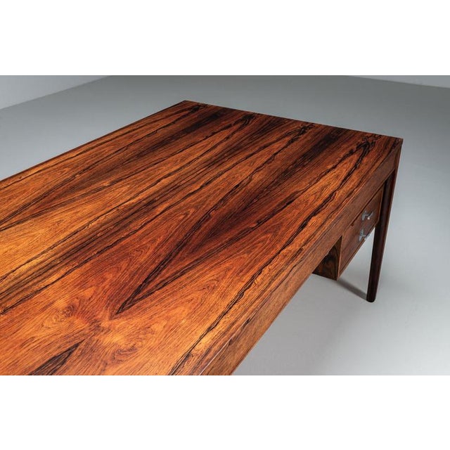 FD-951 Diplomat Desk in Rosewood by Finn Juhl for France & Son, Denmark, 1960 For Sale - Image 17 of 18