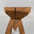 Italian Modern Square Wooden Stools, 1970s, Set of 3 For Sale - Image 10 of 18