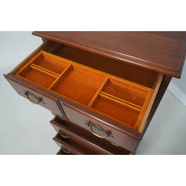 Henkel Harris Henkel Harris Cherry 7 Drawer Lingerie Chest For Sale - Image 4 of 13