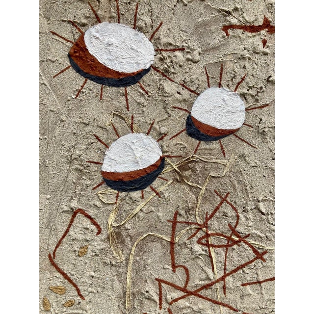 Philippe Seguin, Santa Cristina Fragment, 2007, Earth on Canvas For Sale - Image 3 of 6