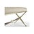2020s Contemporary Mid Century Style X Stool For Sale - Image 5 of 6
