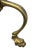 Antique 1920s Brass Fireplace Andirons Pair Refurbished Colonial Hearth Decor For Sale - Image 18 of 18