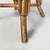 Mid-Century Modern Italian Round Table Stool in Rattan, 1960s For Sale - Image 10 of 14