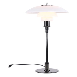 Model PH 3/2 Table Lamp in Black Metallised Brass attributed to Poul Henningsen for Louis Poulsen For Sale