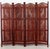 Brown Vintage Double-Sided Room Divider in Teak, 2000s For Sale - Image 8 of 16