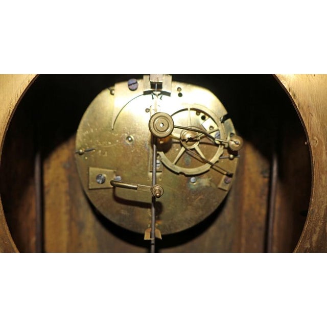 Vincenti & Cie 19th Century French Bronze Mantel Clock Design by v. Paillard For Sale - Image 14 of 18