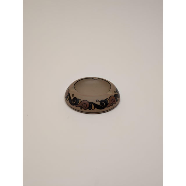 Art Deco Danish Art Deco Ashtray by L.Hjorth Terracotta For Sale - Image 3 of 5