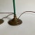 Vintage Mid 20th Century Hunter Green Metal Table Lamps - a Pair For Sale - Image 4 of 12