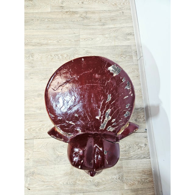 Antique Elephant Side Stool, 1800s For Sale - Image 4 of 16
