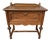 Early 20th Century J.B. Van Sciver Co. Refinished Antique Oak Server & Turned Legs For Sale