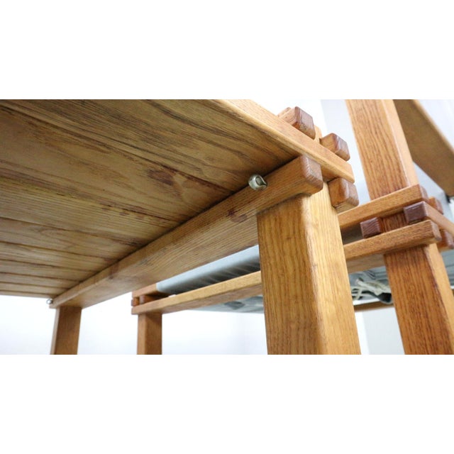 Japandi Safari Armchairs and Table attributed to Gerd Lange, 1965, Set of 3 For Sale - Image 18 of 18