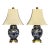 Pair of 1980s Blue and White Ginger Jar Table Lamps With Bronze Mounts and Gilt by Speer For Sale