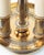 French Empire Brass Three-Light Bouillotte Lamp with Gilt Laurel Tôle Shade For Sale - Image 17 of 18