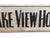 C. 1920's - 30's Helen's Lake View House Wood Sign For Sale In New York - Image 6 of 7